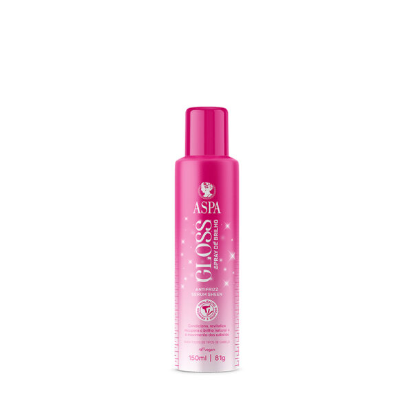 Aspa Gloss Antifrizz Brilho Hair Sérum 150ML