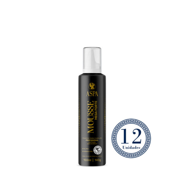 12 Aspa Mousse Prof. Mega Forte 150ML