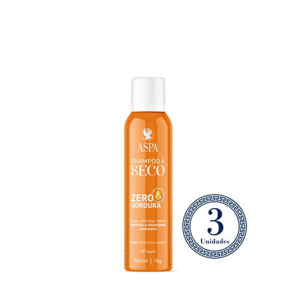 3 Aspa Zero Gordura Shampoo à Seco 150ML
