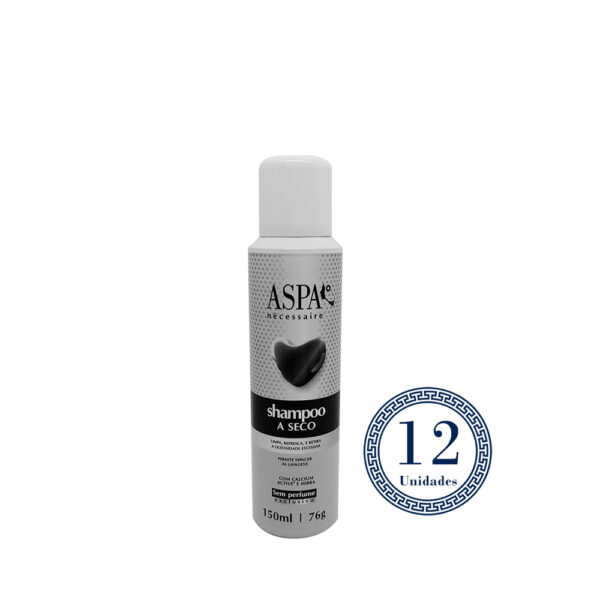 12 Aspa Necessaire sh à seco sem perf. 150ML