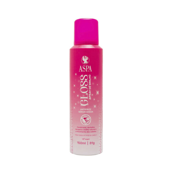 ASPA Gloss Antifrizz Brilho Hair Sérum 150ml