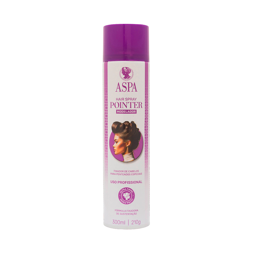 15606578385-hair-spray-pointer-300ml.jpg Aspa Hair Spray Pointer 300ml - Imagem 1